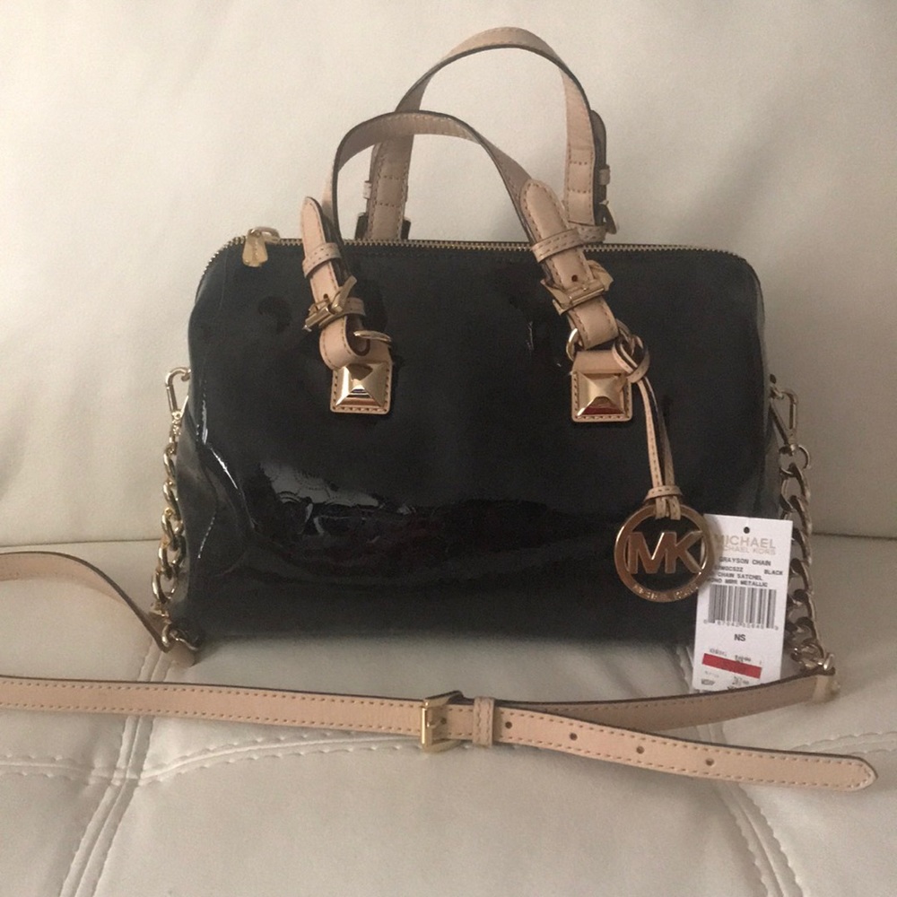 Michael Kors Grayson Chain Satchel